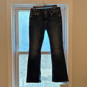 Miss Me Dark Blue Boot Cut Jeans